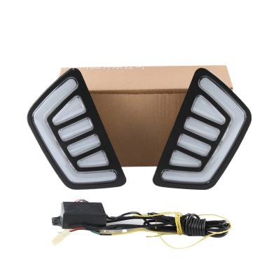 Adecuado para 15-18 años Ford Ranger Luz de marcha diurna Ranger luz neta media parachoques delantero luz de giro