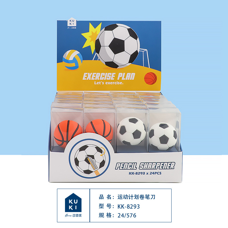 Cuchillo de lápiz KUKI KOKI para niños, dispositivo de transferencia de lápiz manual, cuchillo de lápiz de muñeca creativo especial para estudiantes de primaria