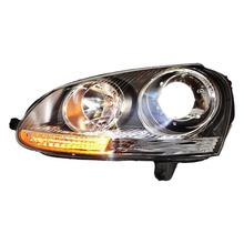 适用于老速腾大灯总成 适用于06-11款速腾改装版双光透镜氙气大灯