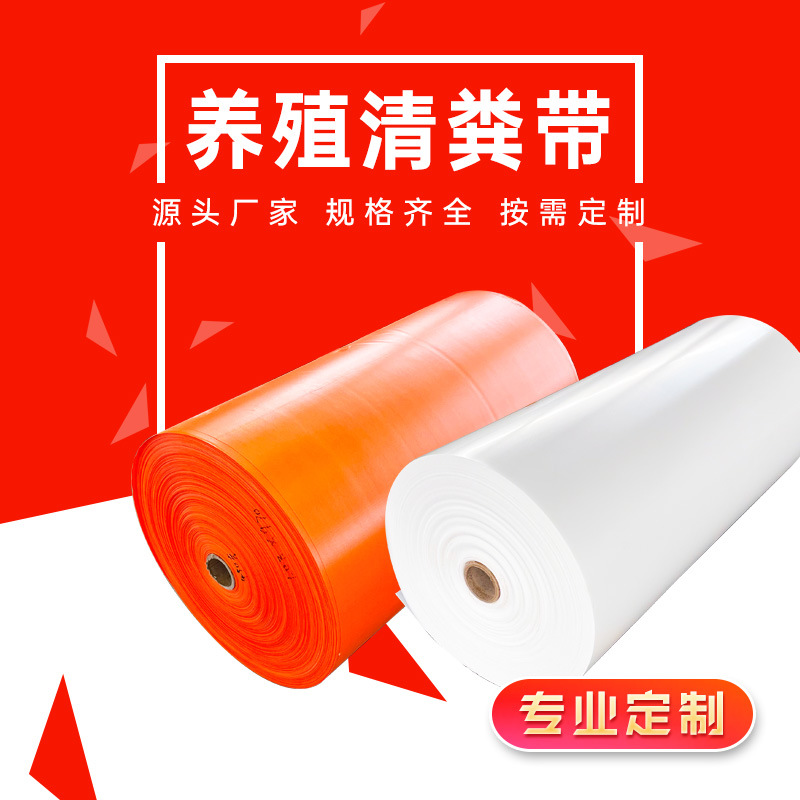 厂家直供鸡舍清粪带刮粪条畜牧养殖全自动清粪带 刀刮布清粪带