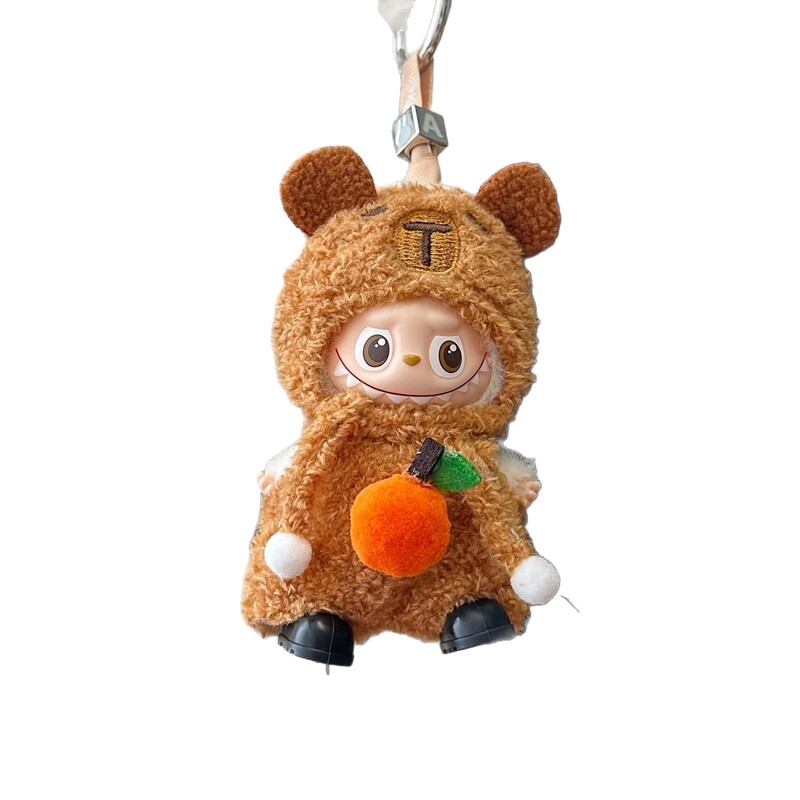 仅衣服适用迷你版拉布布4.0娃衣搪胶毛绒娃娃衣服四代换装套装|undefined