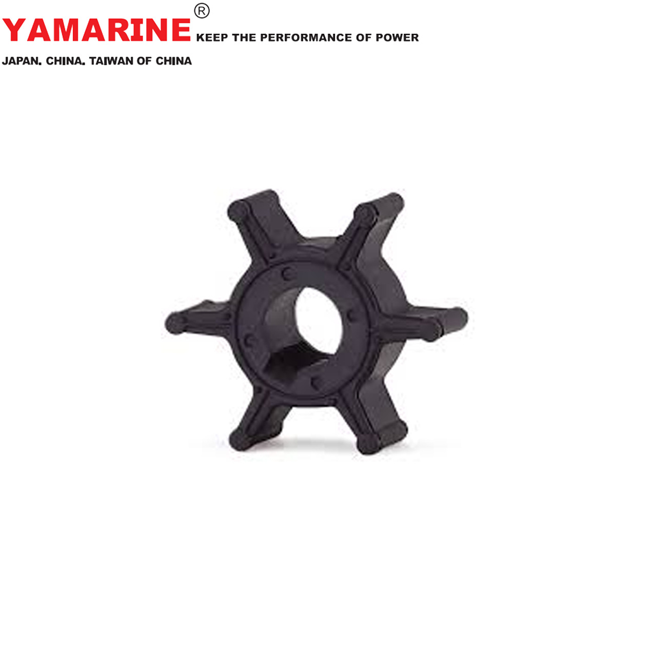雅马哈船舷外机水泵叶轮 YAMAHA 67F-44352-01