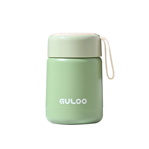 Ins-style minimalist mini vacuum flask women's hand-held portable stainless steel thermos cup gift cup cute student water bottle