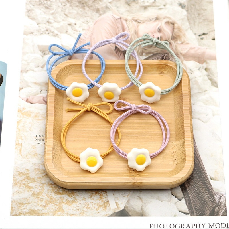 Poached egg rubber band