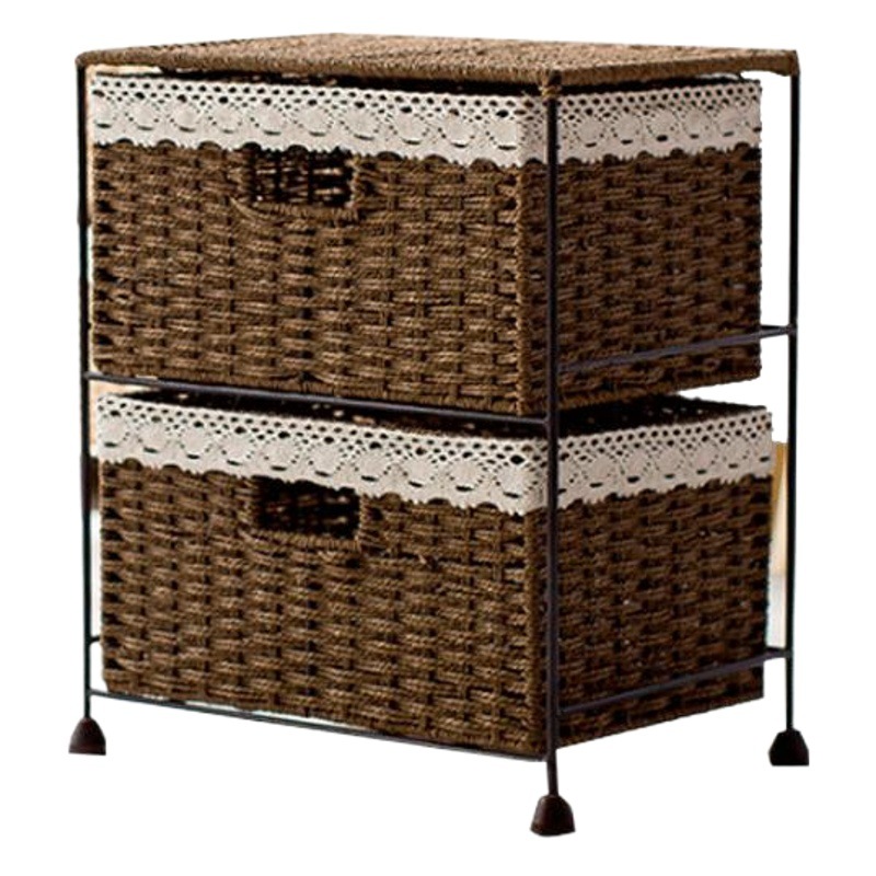 Gabinete de almacenamiento simple transfronterizo de estilo coreano cesta de cajones casillero de clasificación de artículos diversos para el hogar simple Almacenamiento de juguetes para niños