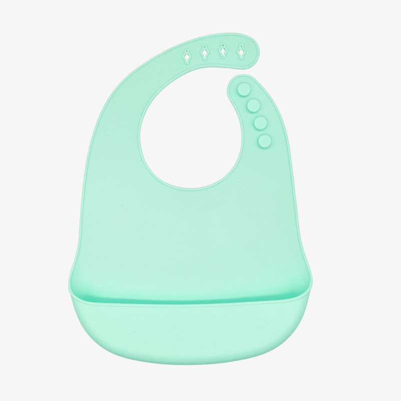 턱받이 민트색 78g