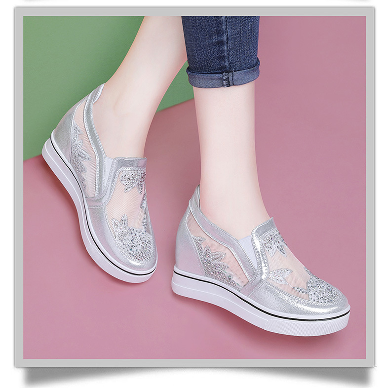 Giày sneaker nữ lưới thoáng khí tăng chiều cao bên trong mùa xuân hè 2024 — JST 9131 trắng [kiểu tăng chiều cao bên trong], ML 6x252 trắng [tăng chiều cao bên trong], ML 6x252 Bạc [tăng chiều cao bên trong], JST 11068 trắng [kiểu tăng chiều cao bên trong] chi tiết 13