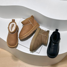 ��ͯѩ��ѥ��ѥ2025��������Ƥ��Ь��ͯ��ůЬ�ӽq�Ӻ�Ůͯ��ѥ��