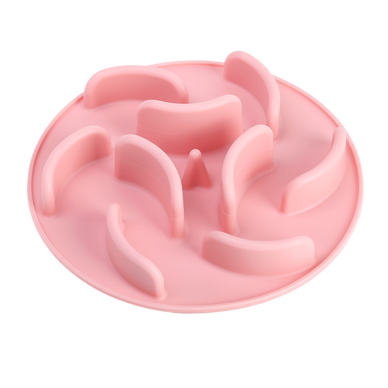 T5 rosa brillante (separador de comida lenta simple)