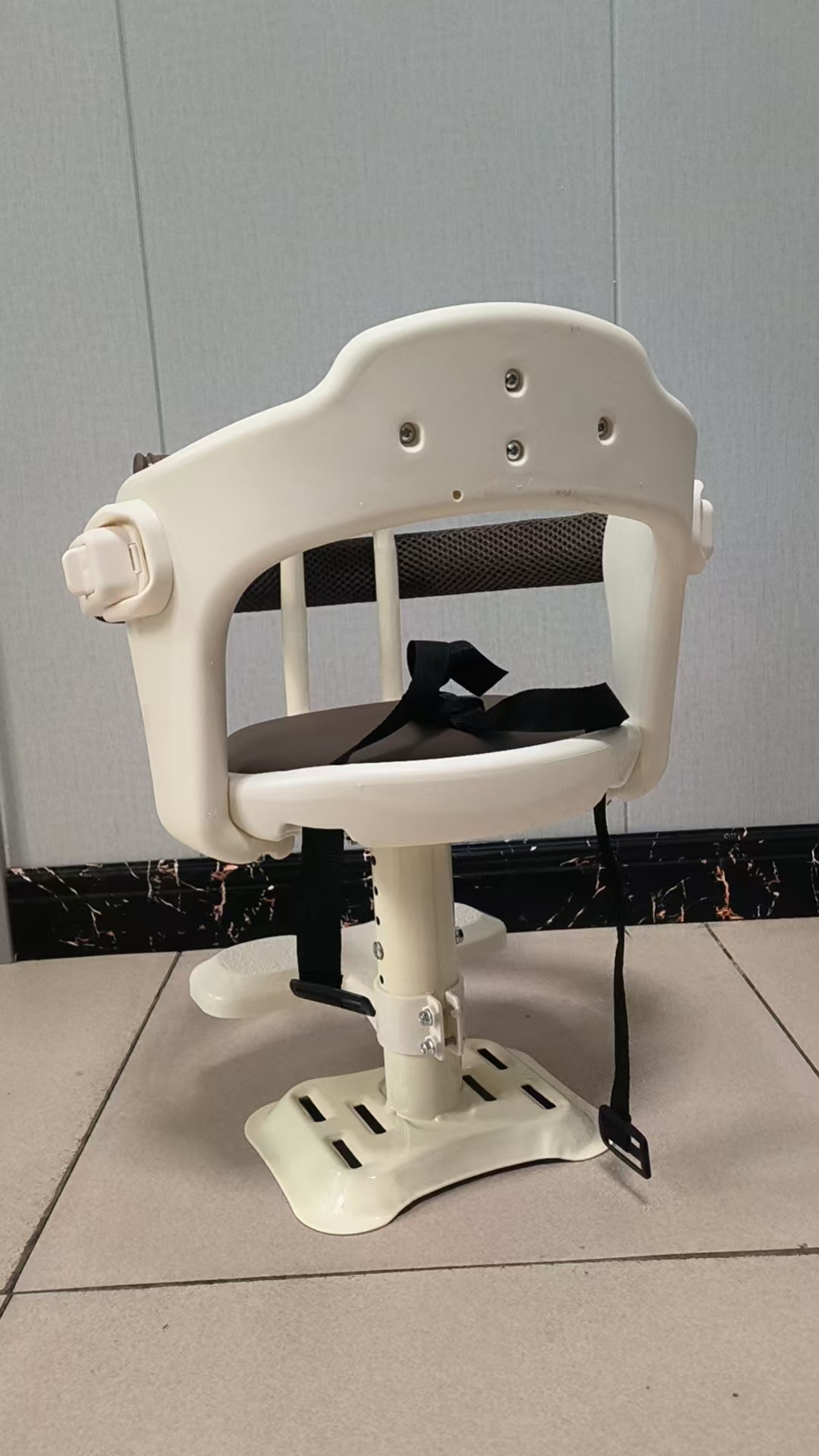 Front-mounted child seat for electric vehicles, scooter, motorcycle, baby seat, infant child safety stool