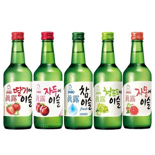 Zhenlu Shochu Korean Оригинальный импортный фруктовый вкус Shochu Fruit Shochu 360*20 бутылок