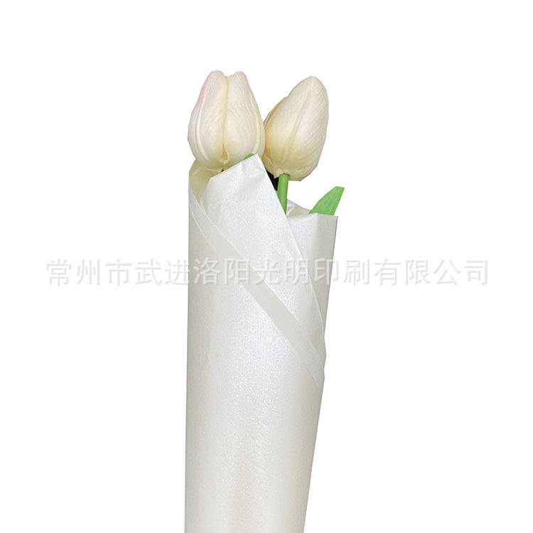 Papel de pera nacarado engrosado papel de copia pastel de hornear 26g ramo de papel de regalo tejido 20g