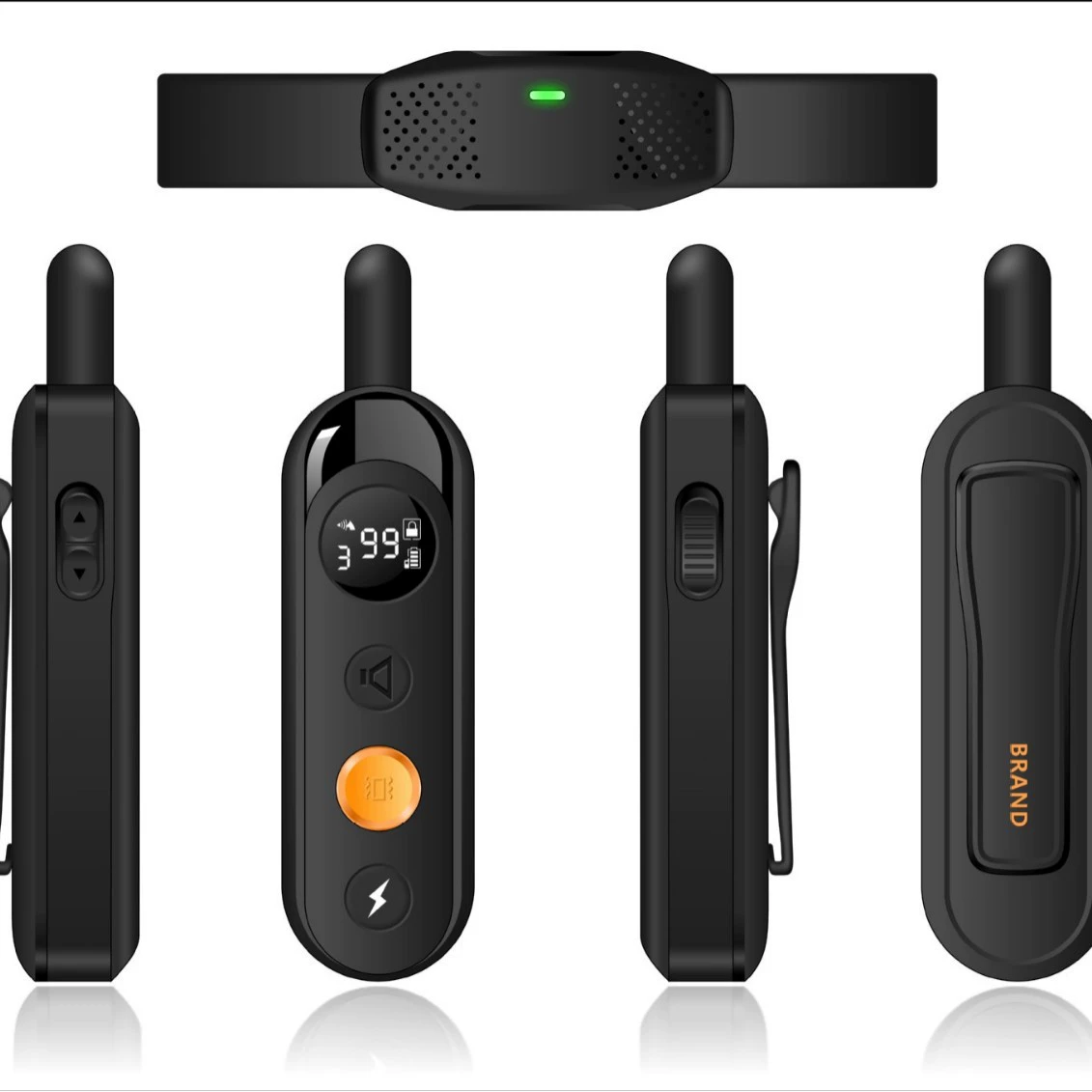 Дополнительное Открытие формы Пользовательский Пульт дистанционного управления дрессировщик собак домашнее животное Интеллектуальный лай остановка электрическим током ошейник ручное обучение