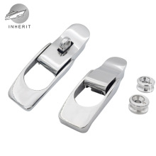 66*25mm带锁扣搭扣 316不锈钢箱包扣 船用五金搭扣木箱合页铰链