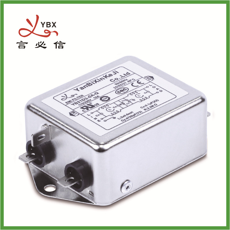 供应YB21D3-6A-Q配电柜专用滤波器 言必信