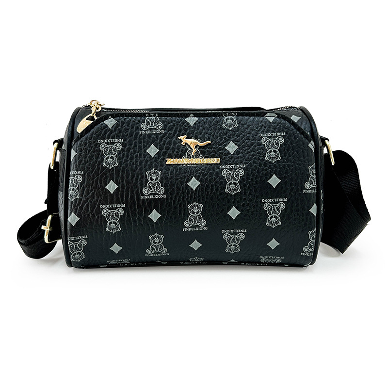 Primavera y otoño nueva moda moda temperamento hombro con bolsos de ocio de dibujos animados fabricantes de bolsos de mujer exportación al por mayor de comercio exterior transfronterizo