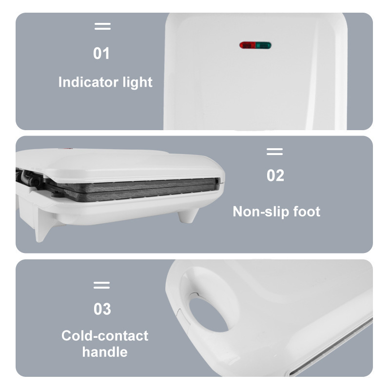 Macchina per ciambelle, pane e torte rotonde di grandi dimensioni, standard USA, con 16 fori, riscaldamento su entrambi i lati, ideale per la colazione._voghion.com