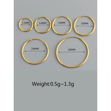 K 50576 S925 Silver Hoop Earrings S925 ������Ȧ�����羳