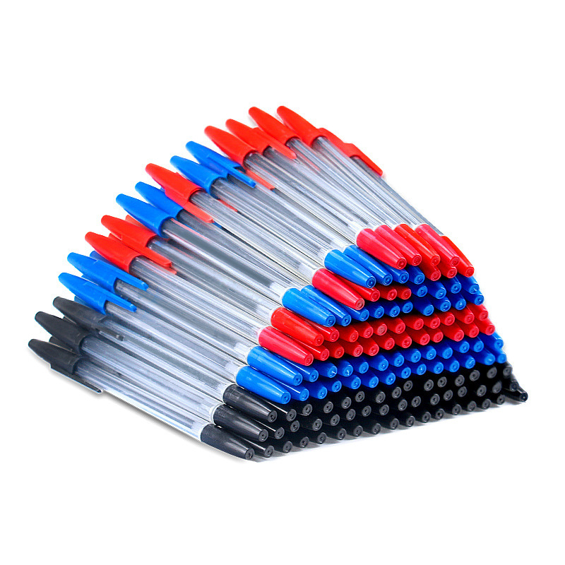 583 ballpoint pen teacher signature does not leak ink students with office culture blue red refill stationery manufacturers wholesale