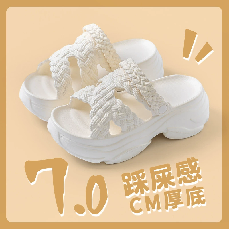 [2606 Женский буксир с толстой подошвой] Новая женская обувь повседневная обувь внешняя торговля оптом