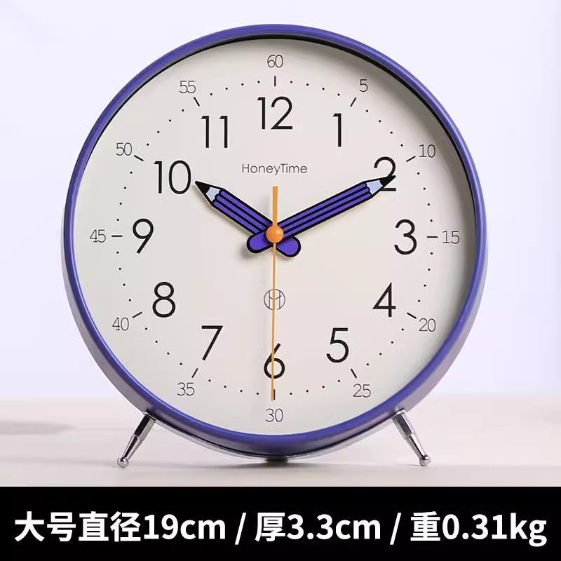 Reloj de escritorio péndulo de escritorio reloj de escritorio doméstico relojes de escritorio decoración de la sala de estar silencioso nuevo