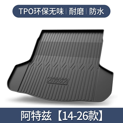 Mazda 6 Atez Trunk Mat Interior Modification Full Car Accessories Auto Supplies Horse Six Special Trunk Mat (Trunk Mat) - exclusively-for-atez-14-26-models-3d-high-edge-10090