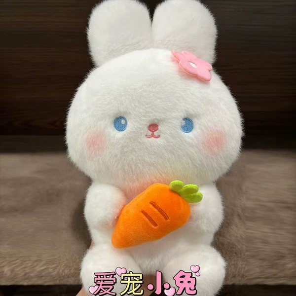 Love to pet rabbit