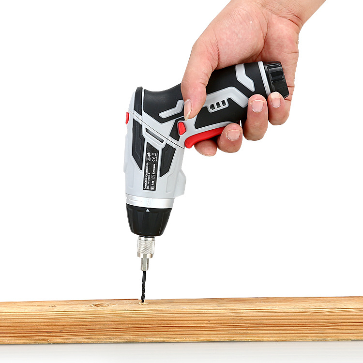 destornillador eléctrico transfronterizo deformación litio eléctrico pequeño destornillador recargable doméstico multifuncional carga eléctrica lote de tornillo