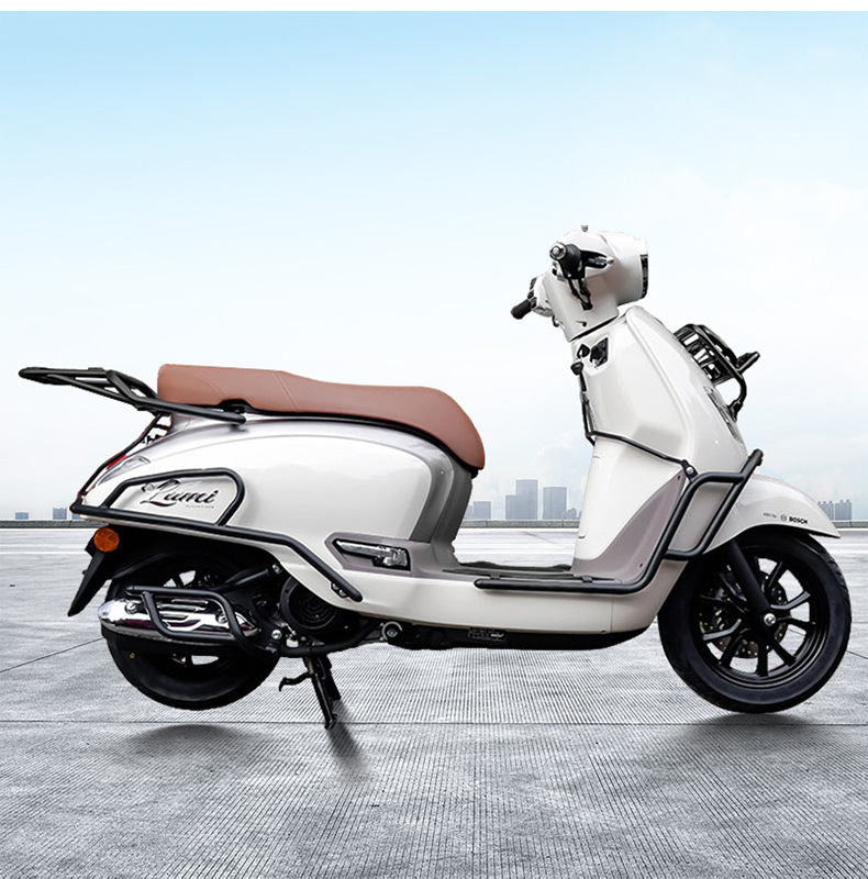 Suitable for Haojue Lumi125 Bumper, Full Surround Front and Rear Guard Bars, Scooter Anti-Fall Bars, Protective Bar Modification Parts