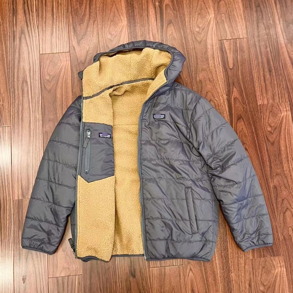 Abrigo de Lana de Cordero para Exteriores, de Doble Cara, con Capucha, Grueso y Cálido, para Parejas