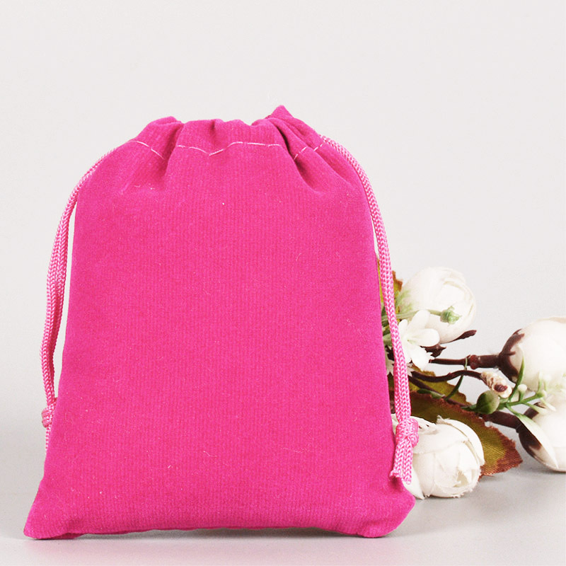 Bolsa de franela grande, embalaje de joyería, bolsillo con cordón de franela, bolsa con cordón de regalo, bolsa de franela de alimentación móvil para auriculares