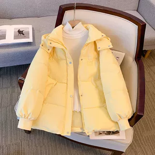 冬季2025新款棉衣棉服女短款百搭宽松学生小个子棉袄面包服外套