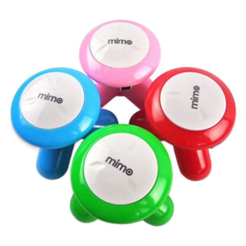 Миниатюрный трехногий массажер 3199 треугольник мини-массажер USB маленький массажер электрический печатный логотип