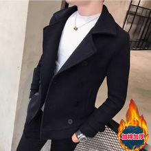 秋冬季毛短款韩版呢子男呢大衣休闲风衣潮流2025外套时尚新款青年