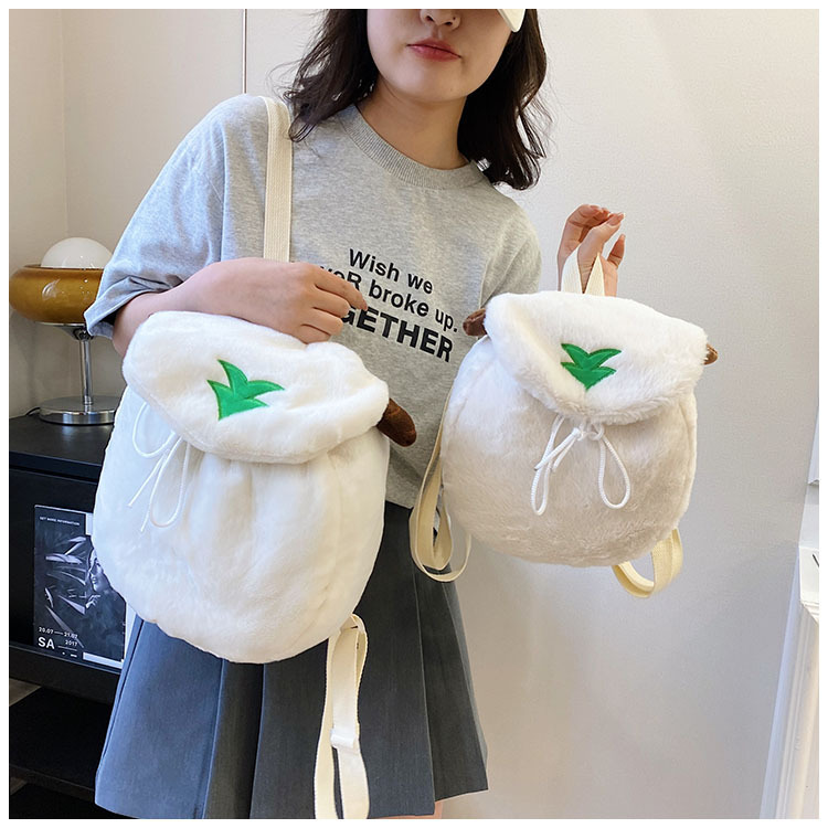 Varias especificaciones y patrones kindergarten preescolar bebé mochila hamburguesa perezoso mismo estilo niñas