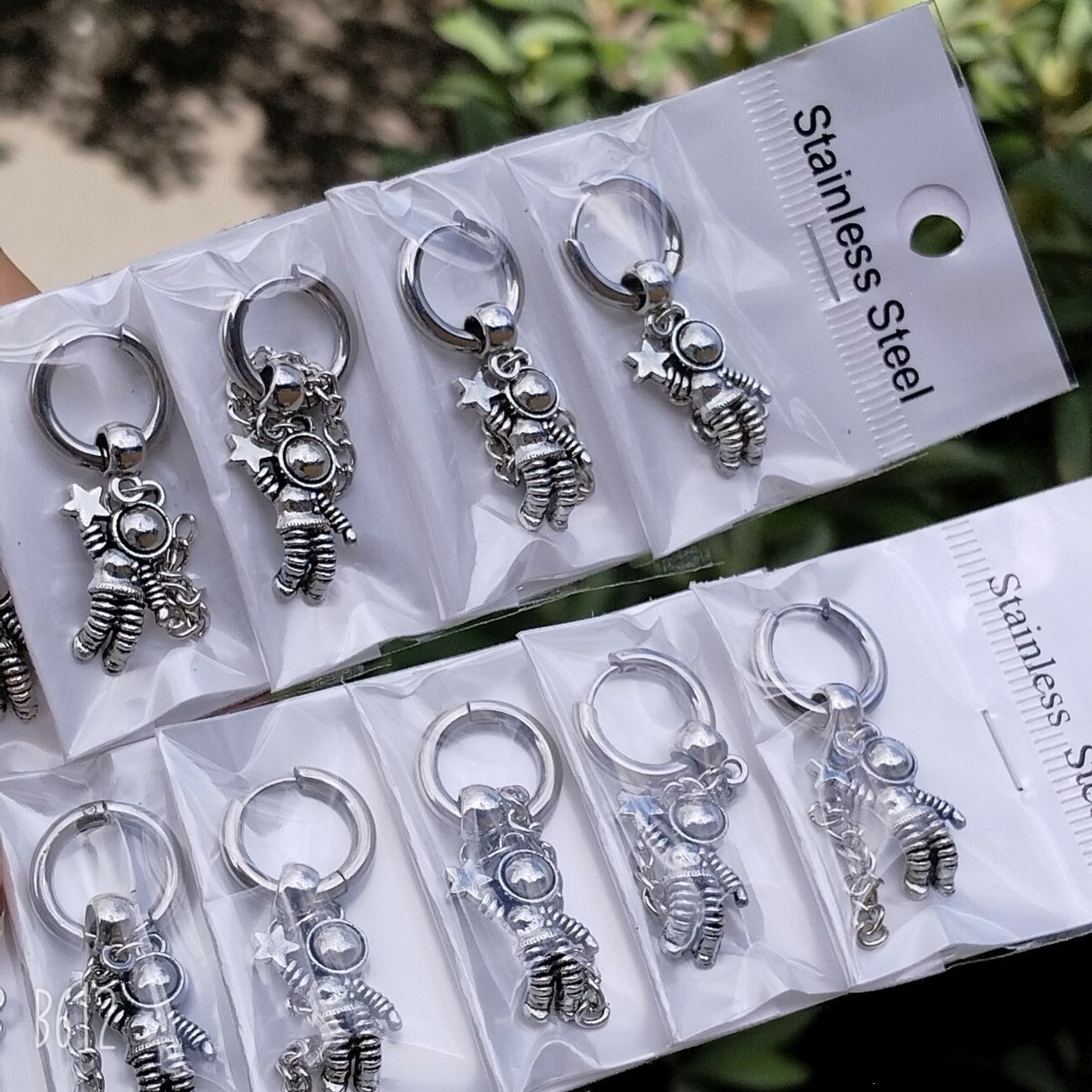 2.5 pendientes de acero de titanio gruesas y el mismo modelo crian orejas joyas de moda con pendientes de acero inoxidable con hilo redondo personalizado image 44