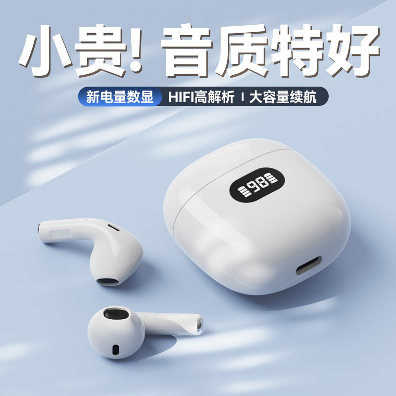 跨境新款私模X83无线蓝牙耳机TWS双耳真无线入耳式立体声数显续航|undefined