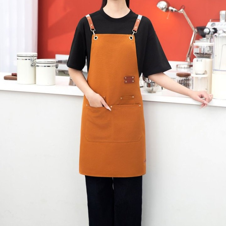 新款围裙防水防油餐饮专用后厨房工作服耐脏厂家现货批发围腰|undefined