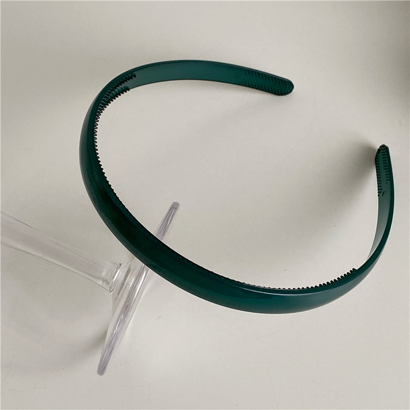 Simple Style Solid Color Arylic Hair Band display picture 9