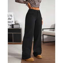 R 26815 Low Waist Wide Leg Flare Jeans ��������΢��ţ�п�