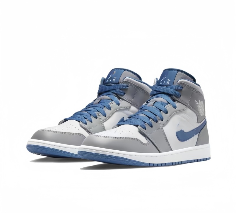 莆田靴ピュアオリジナル AJ1 ミッドトップレディースシューズハイバージョンジョー 1 バスケットボールシューズバレンタインデーアッシュアイスブルーメンズシューズバーブモデル|undefined