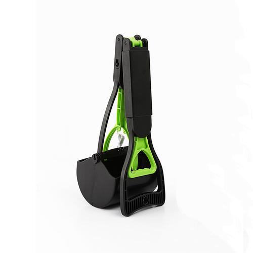Pet waste picker, foldable long handle 70cm dog poop clipper, pet cleaning supplies, dog poop picker
