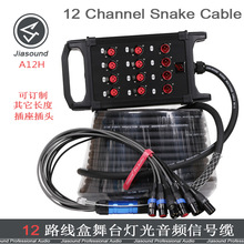 AUDIO XLR Snake Cable��ͨ�����l��̖���|܇ ��̨�����ݔ��̖��
