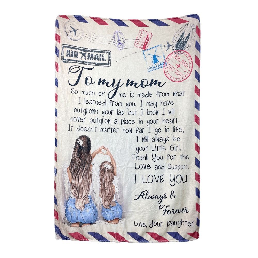 Amazon transfronterizo popular estilo carta manta de franela patrón se puede utilizar como manta de escritura de cartas