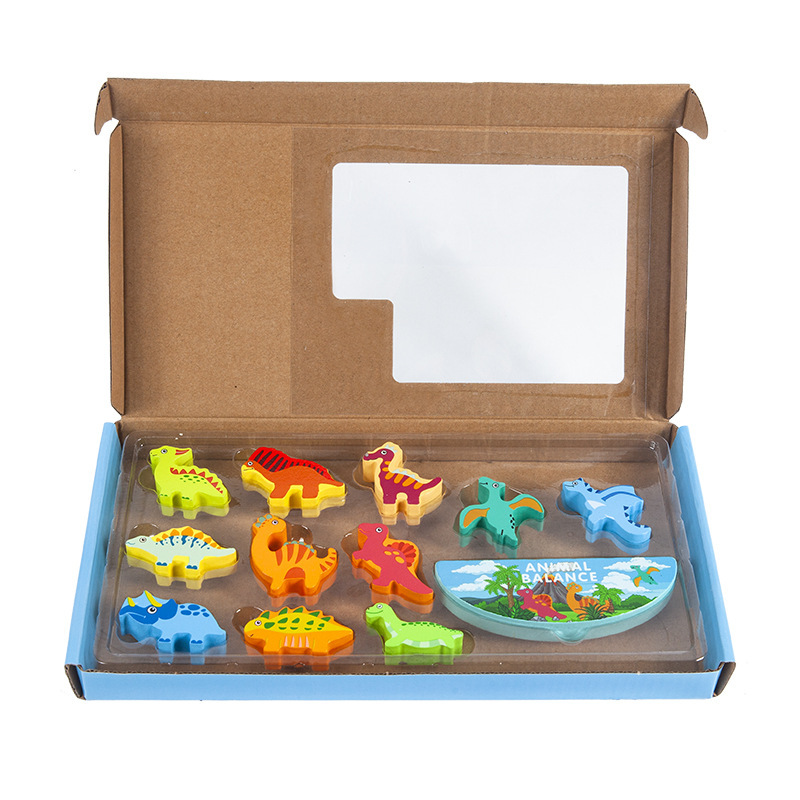 0.25kg [Dinosaur] Balance Stack (Blue Box)