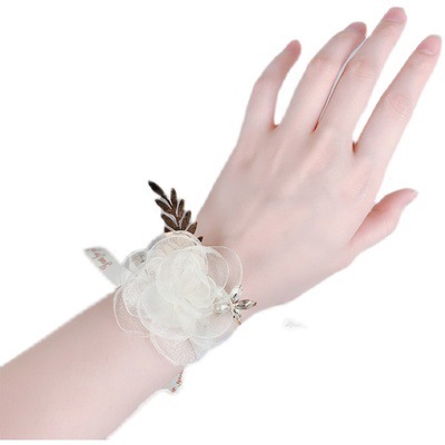 Tuanming bridesmaid wrist flower beautiful Korean star wrist flower wedding wedding bride sister hand flower souvenir