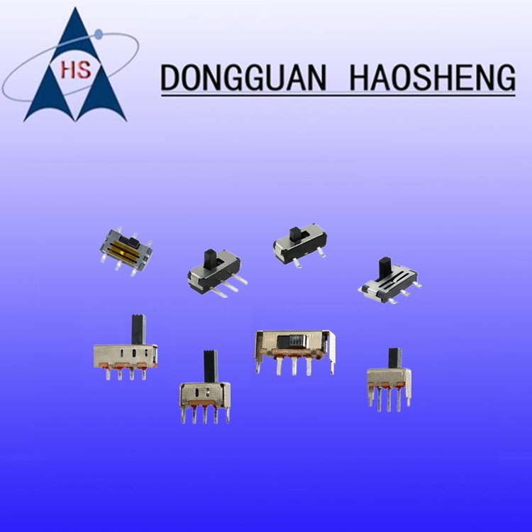 SS13D01/SK卧式系列拨动开关微型小电流推动MSK玩具耐温控制开关