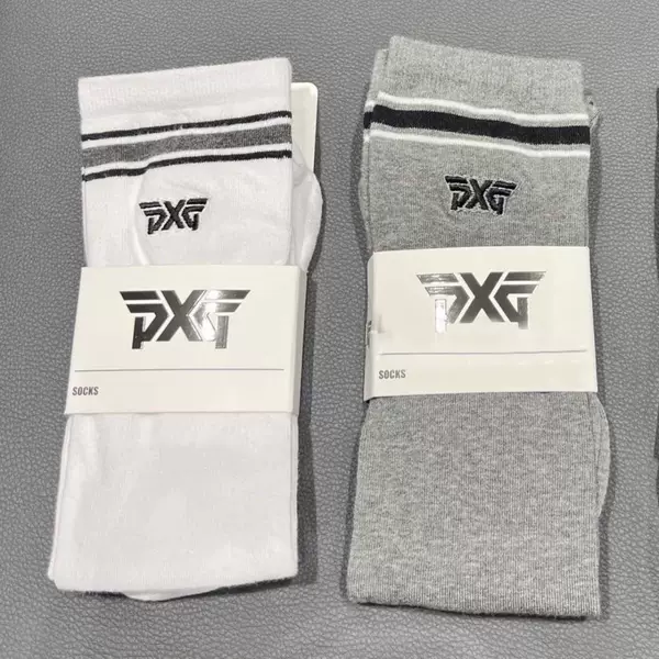 Pg Korean Golf Socks Women's Over-The-Knee Socks Autumn and Winter Outdoor Sports Casual Socks Breathable and Comfortable Golf Socks