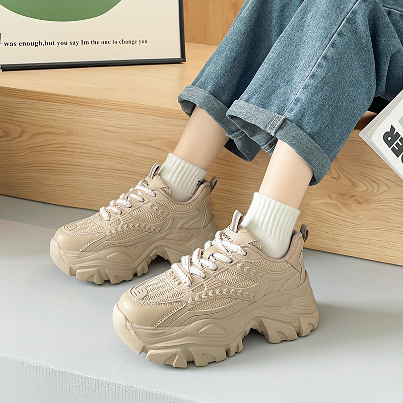 Zapatos Deportivos Augusden para Mujer, Primavera 2026, Nueva Moda, Plataforma, Suela Gruesa, Casuales, para Correr, a la Moda