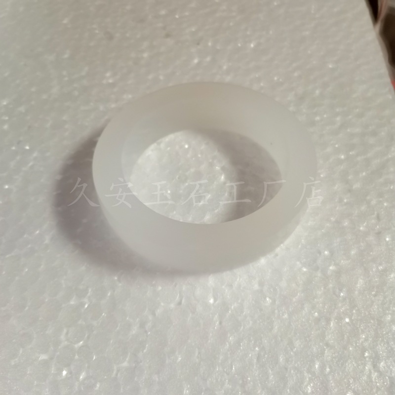 석영암 옥 떠있는 꽃 팔찌 흰색 팔찌 하늘색 거친 팔찌 옥 옥 액세서리 광택이 없는 거친